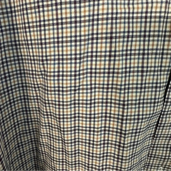 Peter Millar Men’s Long Sleeve Blue Plaid Button Down Shirt w/ Pocket Sz XXL GUC - Picture 6 of 8